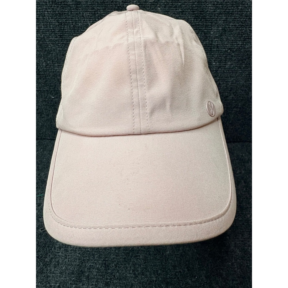 Gaiam Womens Performance Running Hat Blush Pink Adjustable Reflective OS